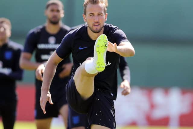 England captain and tournament top scorer Harry Kane is expected to start against Belgium. Picture: Owen Humphreys/PA