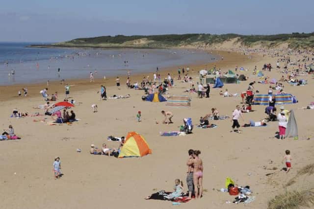 Scots have been taking advantage of the heatwave (Photo: TSPL)