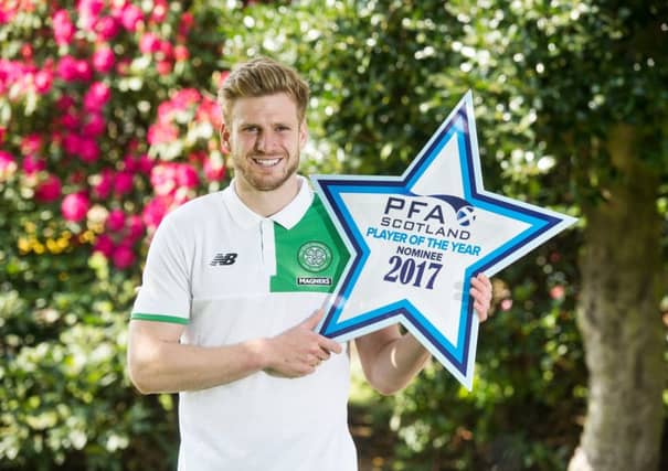 Stuart Armstrong received a PFA Scotland Player of the Year nomination with Celtic at the end of the 2016/17 campaign. Picture: John Devlin