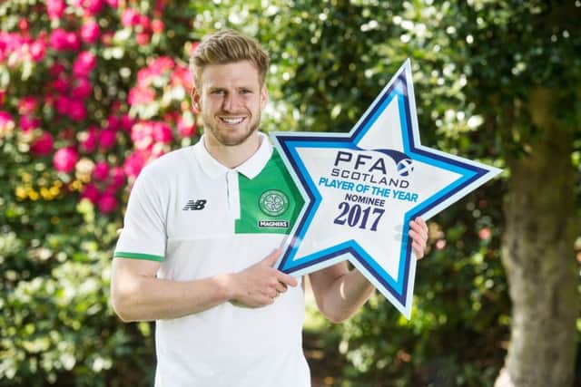 Stuart Armstrong received a PFA Scotland Player of the Year nomination with Celtic at the end of the 2016/17 campaign. Picture: John Devlin
