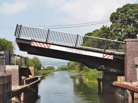 Twechar bridge has been out of action since January. Picture: Inland Waterways Association