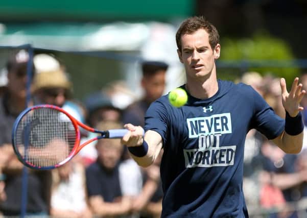 Andy Murray could make a decision on his Wimbledon participation today. Picture: PA