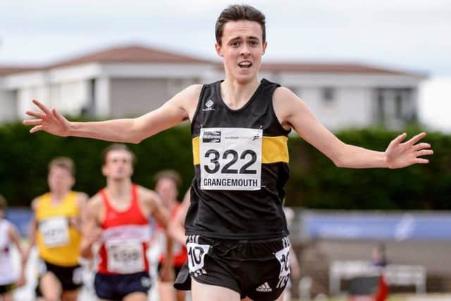 Falkirk Harriers' Kane Elliott