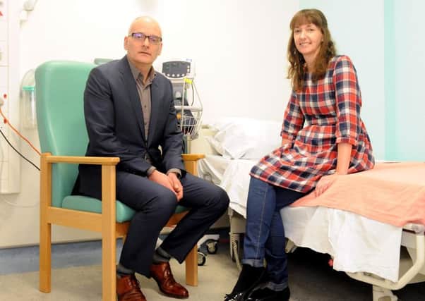 Pauline Cafferkey, the Scottish nurse who was admitted to the Royal Free Hospital with Ebola in December 2014.