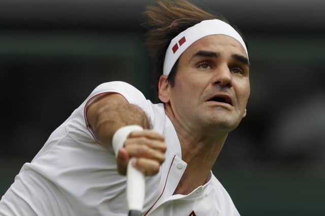 Roger Federer believes athletes have to give it their all every time they compete. Pic: AP Photo/Kirsty Wigglesworth