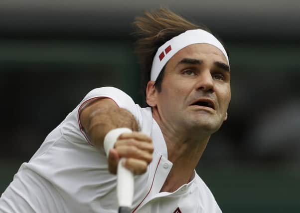 Roger Federer believes athletes have to give it their all every time they compete. Pic: AP Photo/Kirsty Wigglesworth