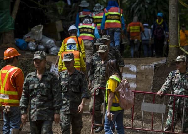Thai rescuers vowed to take a "no risk" approach to freeing 12 boys and their football coach from a flooded cave. Picture; Getty Images
