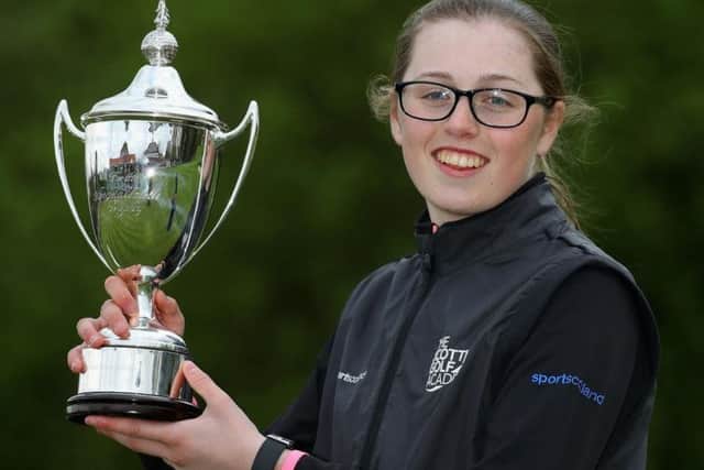 Hannah Darling won the Scottish Girls Championship last year. Picture: Warren Little/R&A via Getty Images