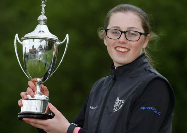 Hannah Darling won the Scottish Girls Championship last year. Picture: Warren Little/R&A via Getty Images