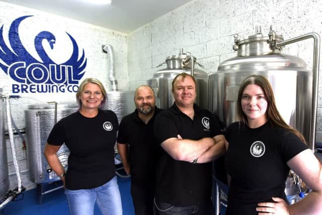 Sandra Duncan, Martin Dean, Andy Dean and Robyn Duncan-Dean. Pic: FPA