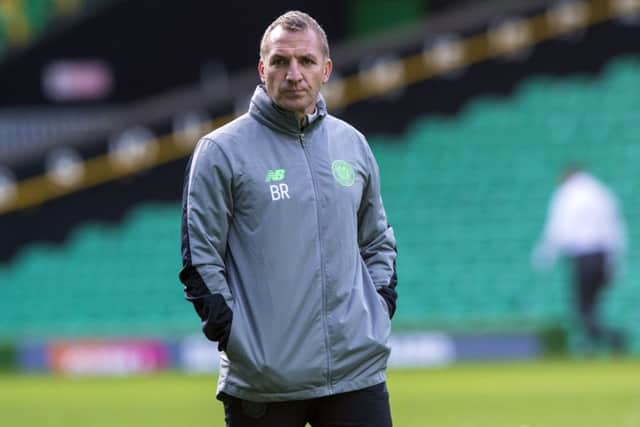 Celtic manager Brendan Rodgers has defended the club's fans. Picture: SNS