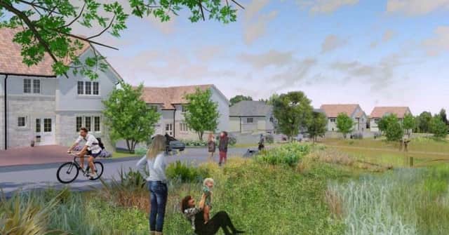 Artist impression of the Maidenhill development