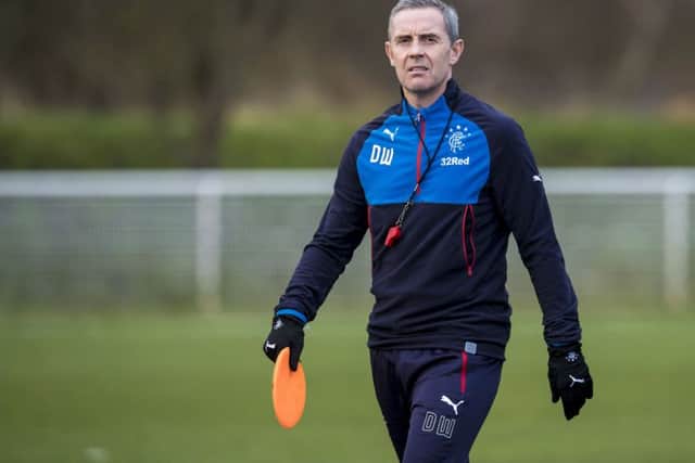 Former Rangers assistant manager David Weir is in a new role at Brighton. Picture: SNS