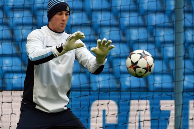 Bookies have shortened the odds on Joe Hart joining Celtic or Rangers. Picture: Getty Images