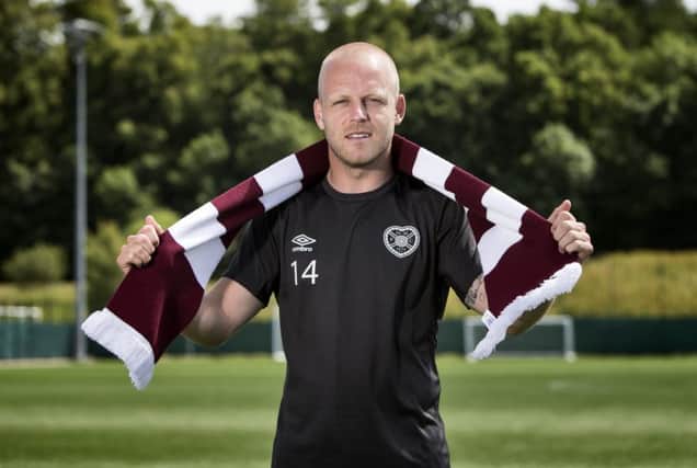 Steven Naismith returns to Hearts on a season-long loan. Picture: SNS