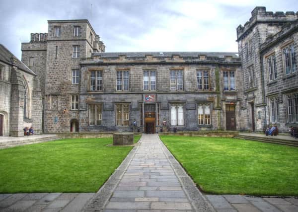 Aberdeen university.