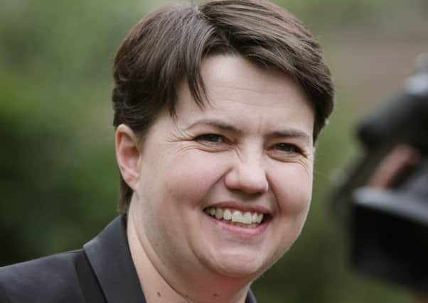 Ruth Davidson tore into Donald Trump in her latest column (Picture: PA)