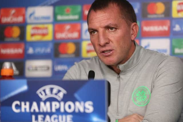 Brendan Rodgers is wary of the effect the heat in Armenia could have on his players. Picture: Getty Images