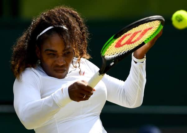 Serena Williams is chasing her 24th Grand Slam title. Pic: Clive Mason/Getty Images