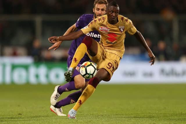 Umar Sadiq in action for Torino in October 2017. Picture: Getty images