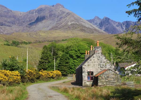 The fixer-upper sits at the foot of the Cuillin Mountains. PIC: Contributed.