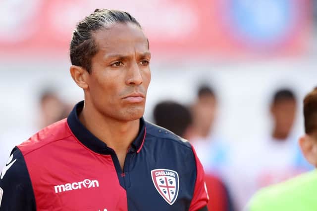 Bruno Alves in action for Cagliari prior to his Rangers switch. Picture: Getty Images