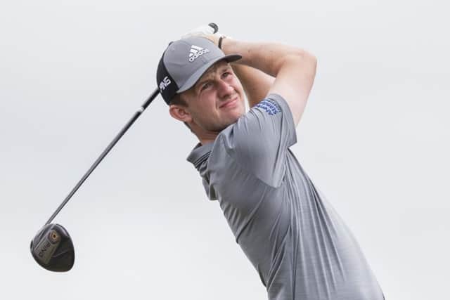 Connor Syme is hoping to use his knowledge of the Gullane course to his advantage. Pic: SNS/Bruce White