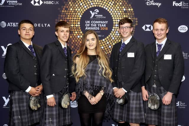 Part of the Estrela team: students from Kirkwall Grammar School in Orkney. Picture: contributed.