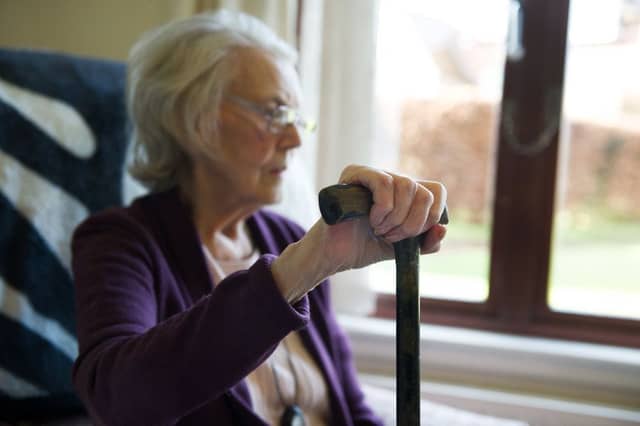 The number of Scots aged 70 and over and living alone is expected to rise sharply in the coming years. Picture: John Devlin