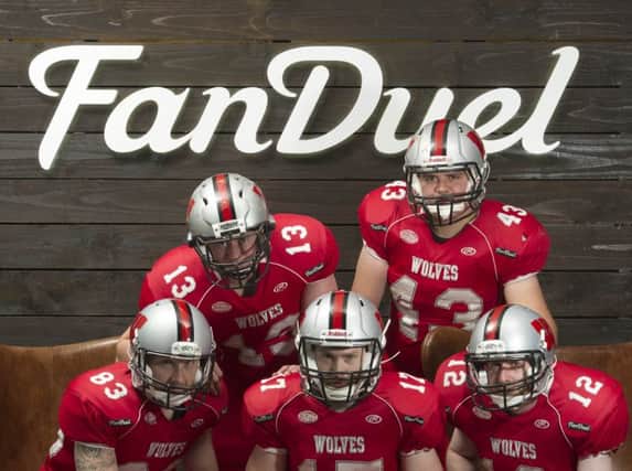 FanDuel lets its customers make bets on fantasy sports games, centred around the likes of NFL American football and NBA basketball. Picture: Ian Rutherford