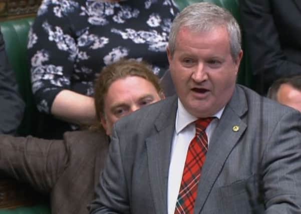 SNP Westminster leader Ian Blackford called on Prime Minister Theresa May and her government to challenge Trump. Picture: PA Wire