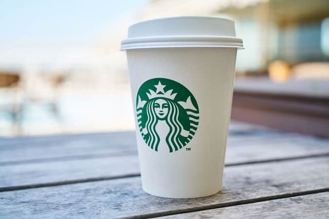 Starbucks will charge an extra 5p for every one of these disposable coffee cups