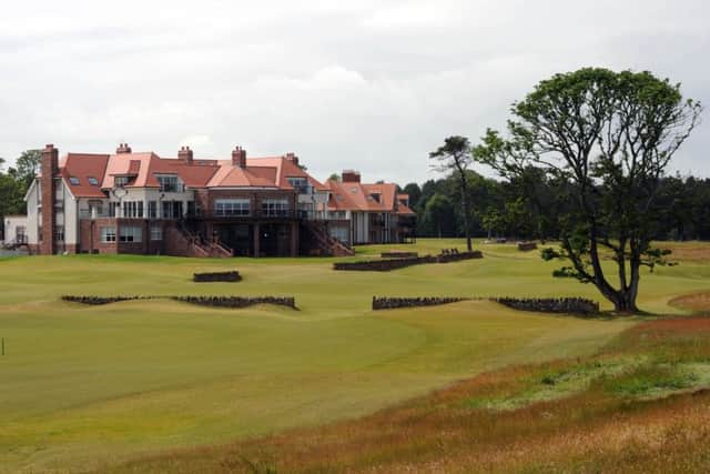 The stunning clubhouse at The Renaissance Club, where both the men's and women's Scottish Opens will be held next year. Picture: Ian Rutherford