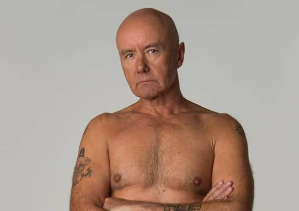 Irvine Welsh strips down to his boxers for charity