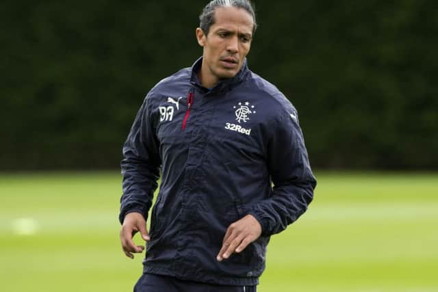 Bruno Alves is on his way out of Ibrox. Picture: SNS Group