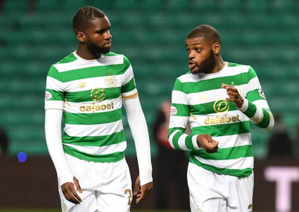 Odsonne Edouard and Olivier Ntcham were both involved in the incident. File picture: SNS Group