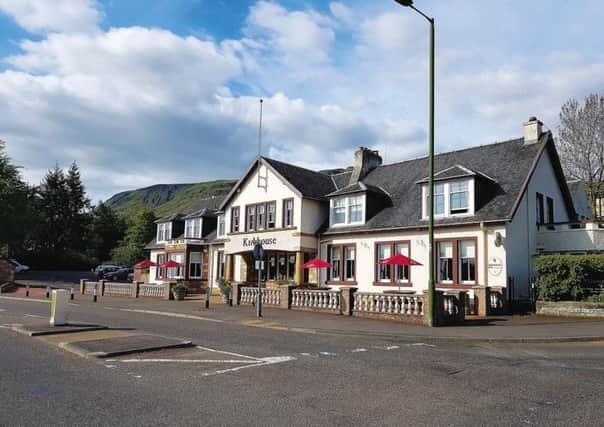The Kirkhouse Inn in Stirlingshire is currently for sale.