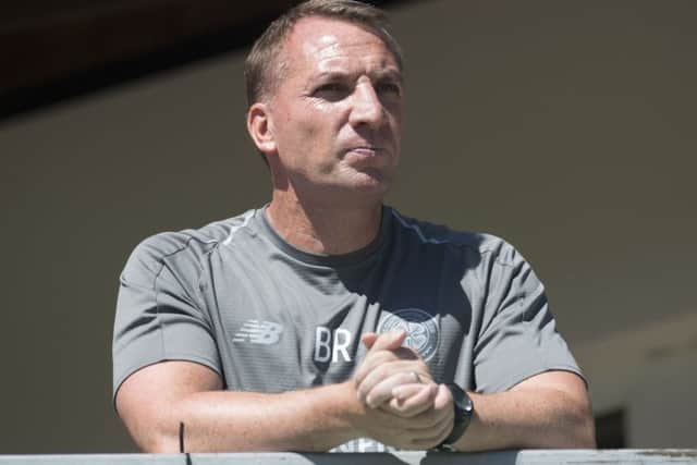 Brendan Rodgers and Celtic will be keeping an eye on today's draw. Picture: SNS