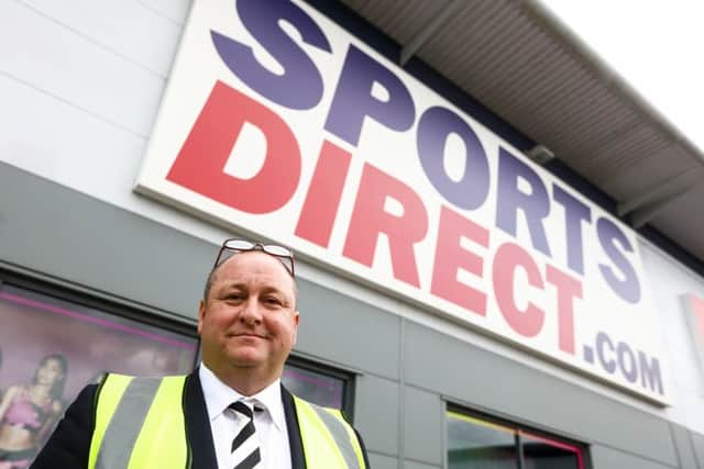 Sports Direct chief executive Mike Ashley. Picture: Getty Images