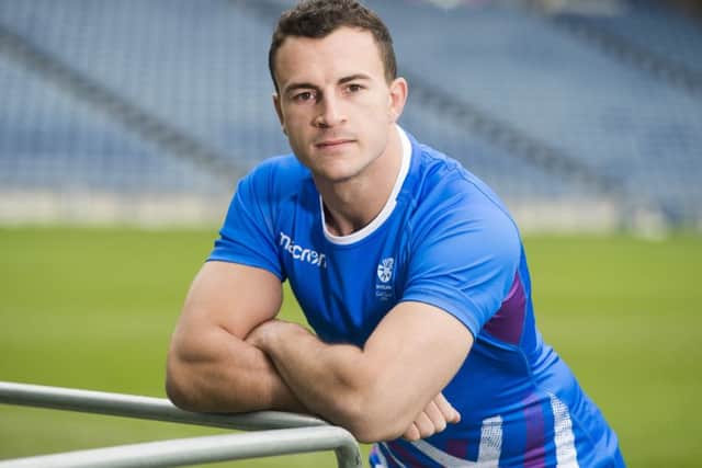 Scotland rugby sevens player Jamie Farndale at Murrayfield. Picture: Paul Devlin/SNS/SRU