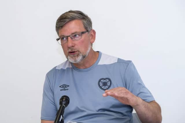 Hearts manager Craig Levein has a first-team squad of 30 players. Picture: SNS.