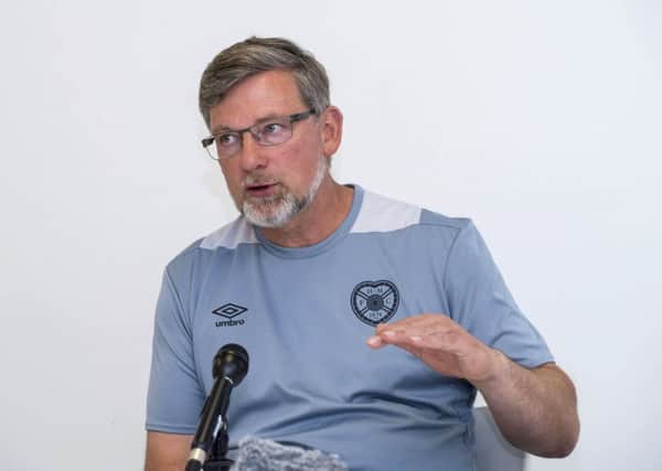 Hearts manager Craig Levein has a first-team squad of 30 players. Picture: SNS.