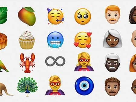 Apple has previewed some of the new emojis (Image: Apple)