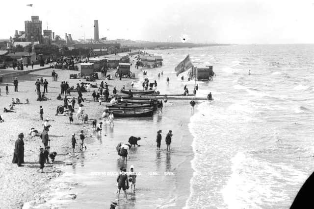 The beach at Portobello. Picture: contributed