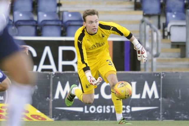 Robbie Mutch in action against Forfar Athletic