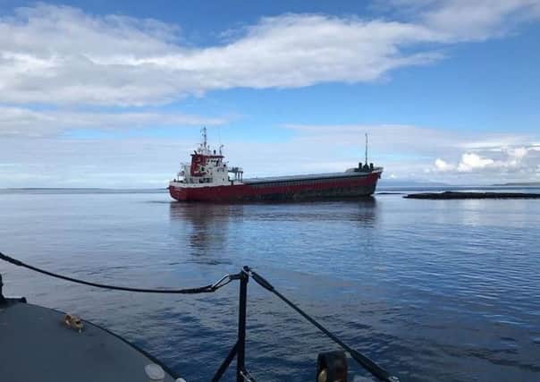 The Priscilla got into difficulty on the Caithness Coast. Picture: Maritime and Coastguard Agency