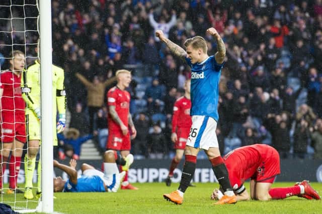 Jason Cummings spent the second half of last season on loan at Rangers. Picture: SNS