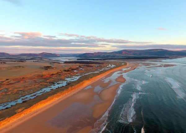Coul Links in East Sutherland features a spectacular mosaic of sand dunes and seasonally flooded dune slacks on the edge of Loch Fleet. Picture: Craig Allardyce