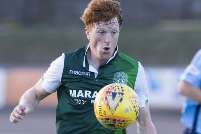 Simon Murray would have struggled to claim a first-team spot at Easter Road. Picture: SNS