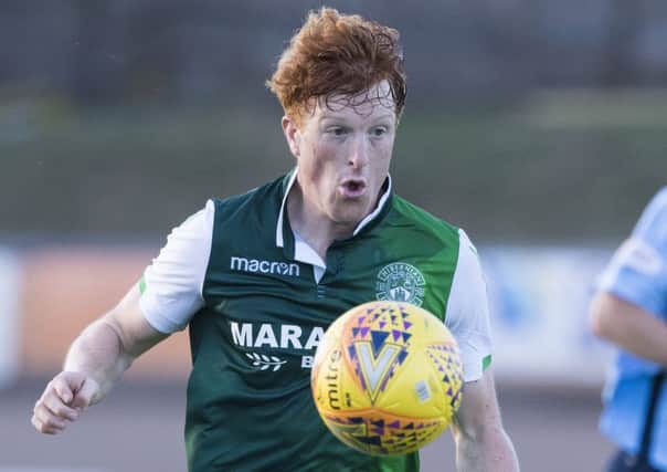 Simon Murray would have struggled to claim a first-team spot at Easter Road. Picture: SNS